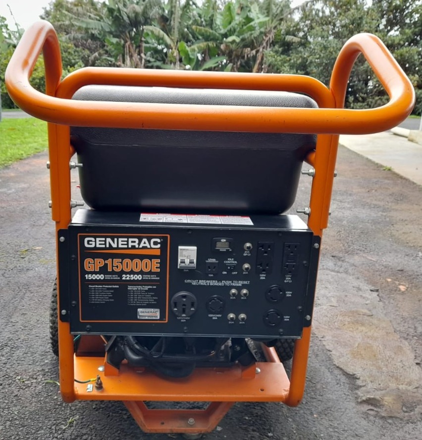 Generador el&eacute;ctrico disponible para renta en Costa Rica