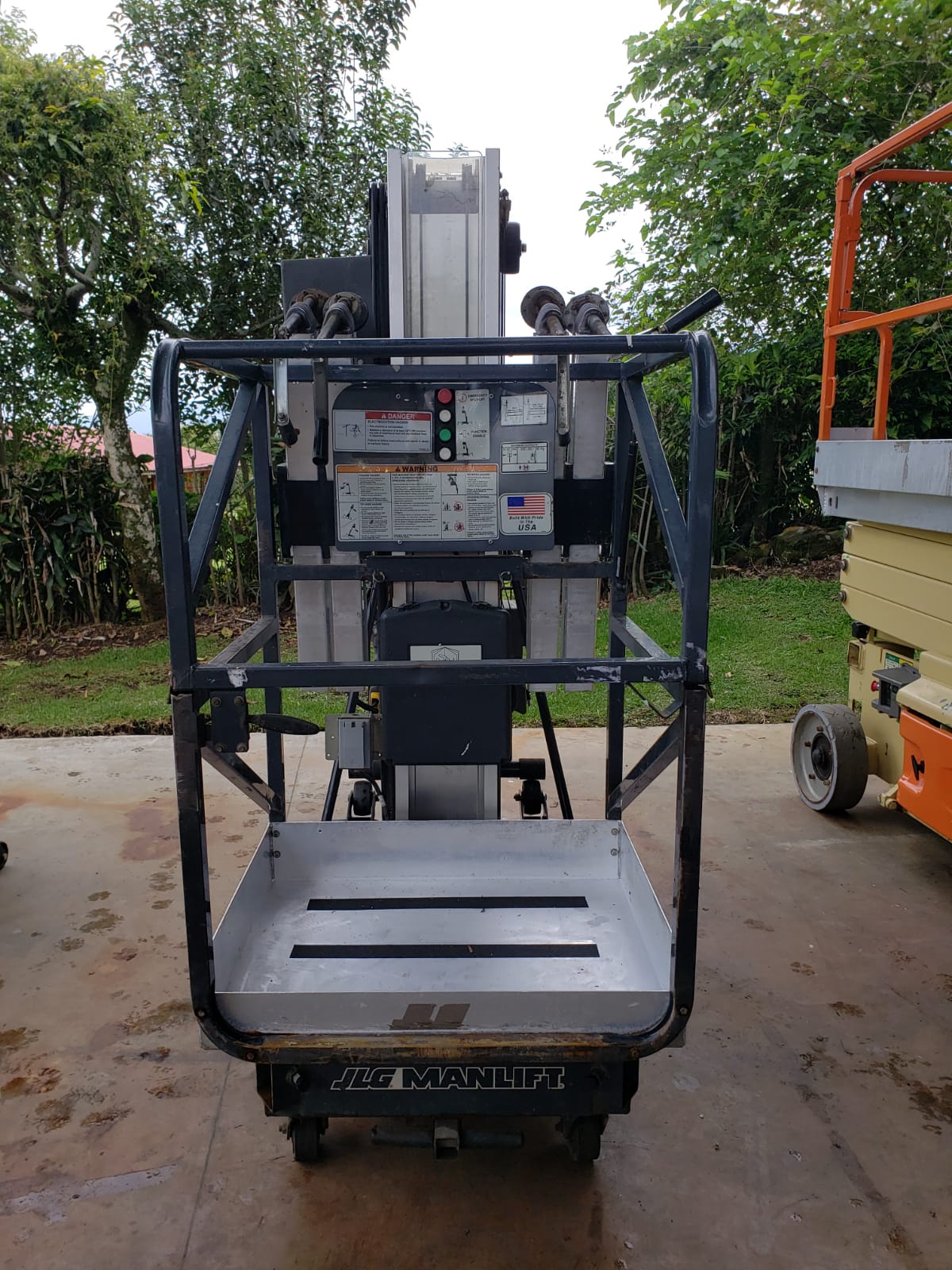 Plataforma elevadora para trabajos seguros en altura